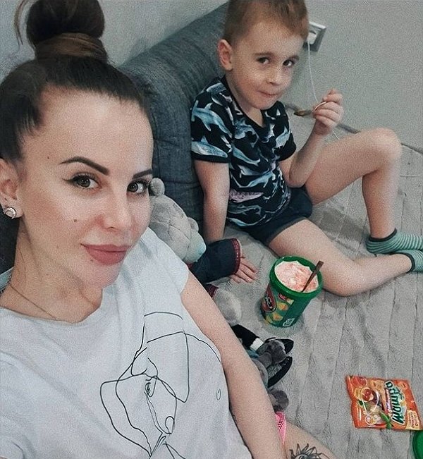Ольга Ветер: Составила сыну компанию Ольга Ветер: Составила сыну компанию